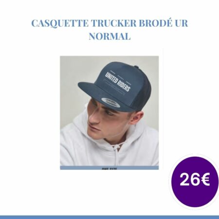 Casquette Trucker Brodé UR Normal